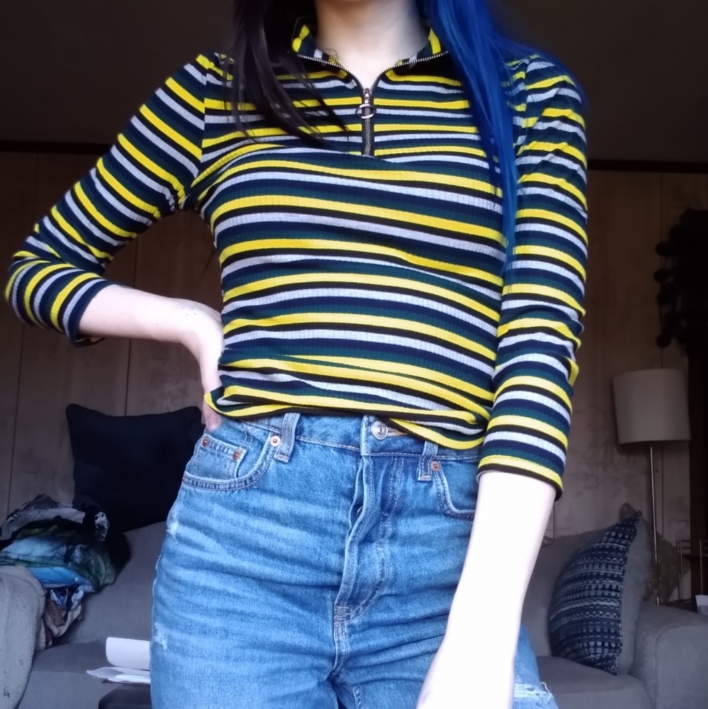 Zumiez Quarter Zip Turtleneck - Picture 4 of 4